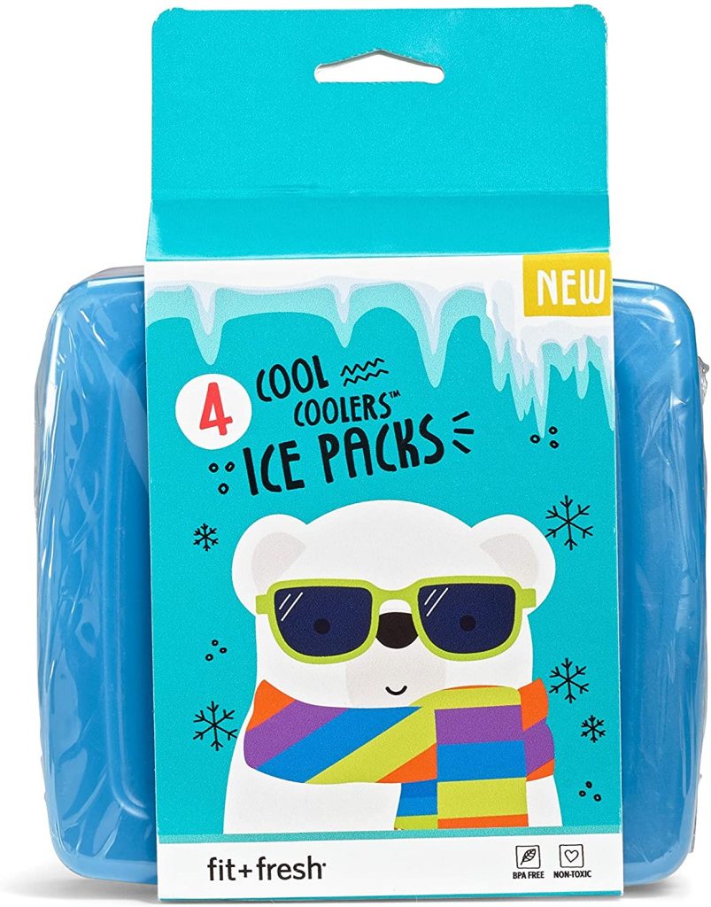 Fit Fresh Coolers Freezers Packs Slim ICE Packs