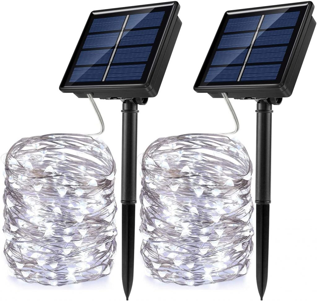 JosMega Solar Powered String Lights
