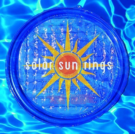 Solar Sun Ring for Pool with Sunburst Design