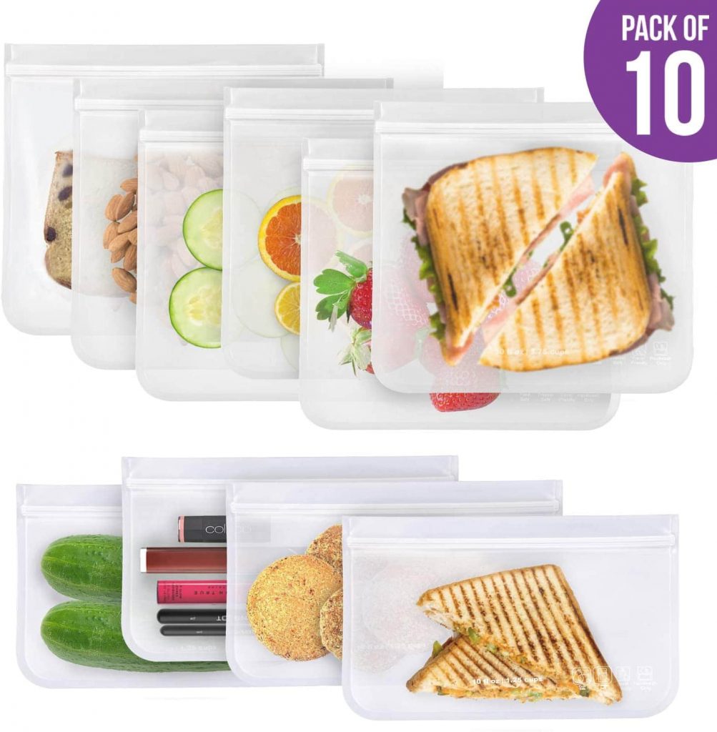 Zembini Reusable Ziploc Sandwich Bags min
