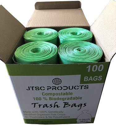 JTSC Compostable Biodegradable Trash Bags