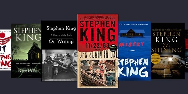 Stephen King books min